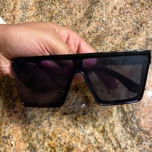 Black on black sunglasses